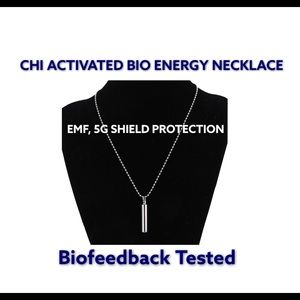 CHI ACTIVATED ORGONE NECKLACE. 5G EMF SHIELD